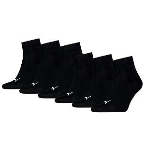 Шкарпетки Puma Unisex Quarter 6 пар Бавовняні короткі шкарпетки - Фото 1