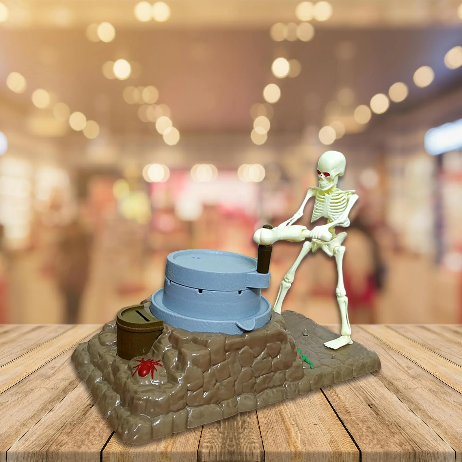 Скарбничка Скелет-привид Хелловін 1 шт., фото №6