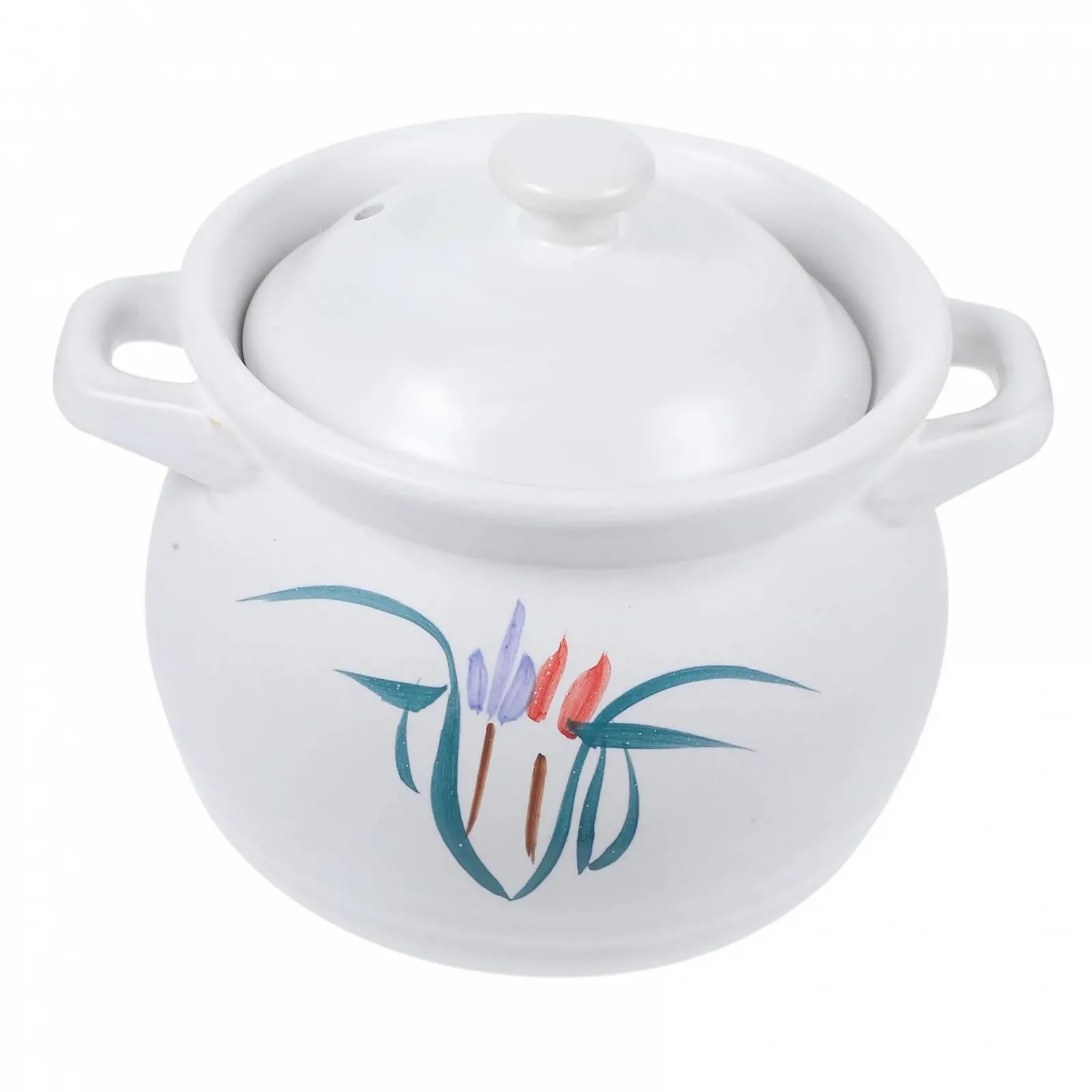 Каструля для тушкування PartyKindom керамічна термостійка з ручкою, фото №1