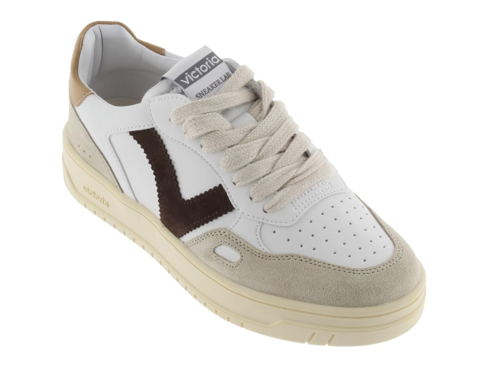 Кеди Victoria Seul Шкіряний ефект і кольорові та розділені шкіряні частини з контрастом 1257101, фото №5