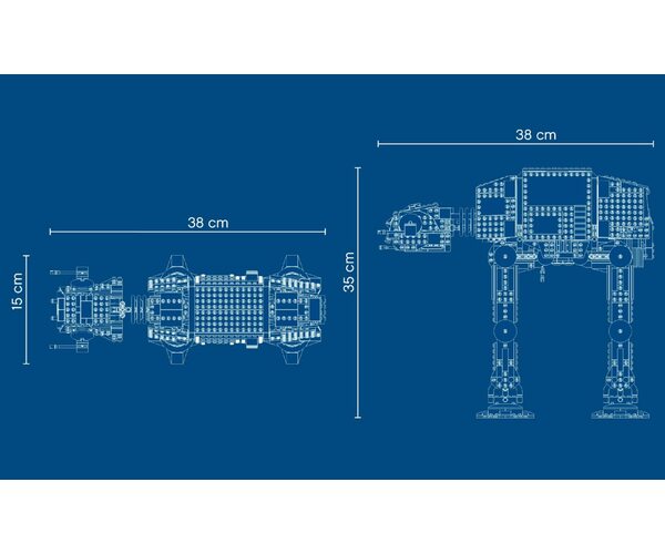 Конструктор LEGO Star Wars AT-AT 75288, фото №10