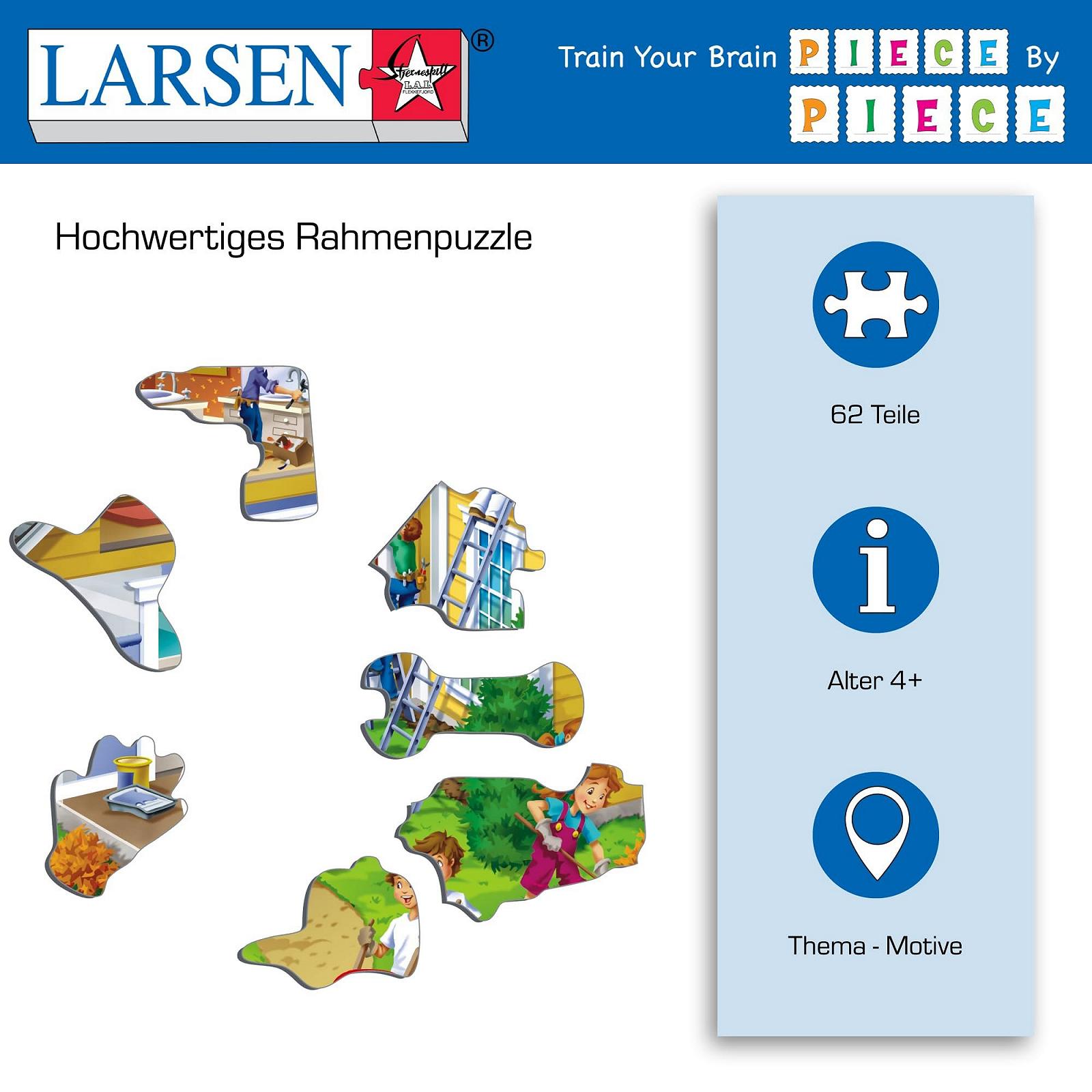 Пазл Larsen House 62 деталі Frame Jigsaw Puzzle, фото №3 Пазл Larsen House 62 деталі Frame Jigsaw Puzzle, фото №3