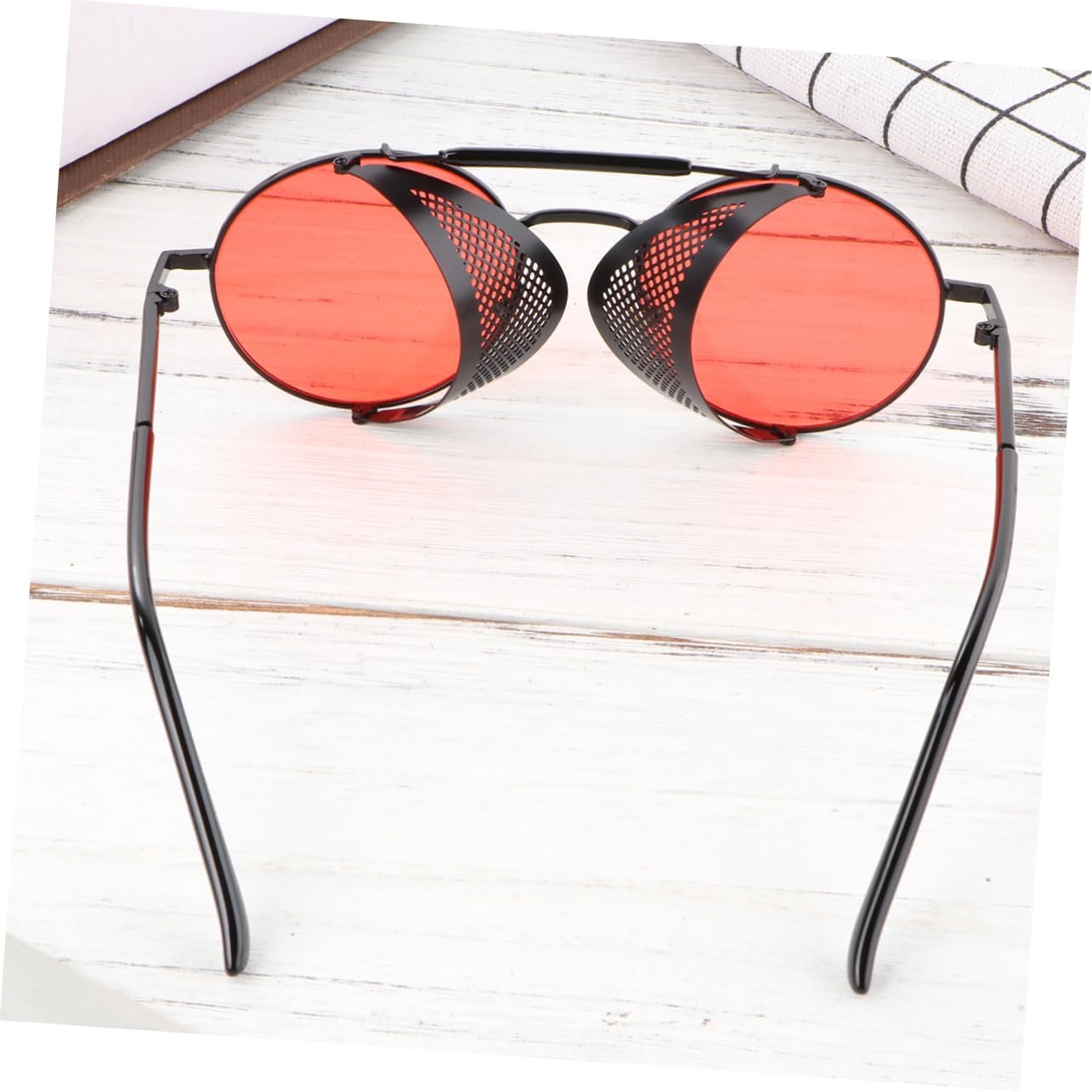 Сонцезахисні окуляри PACKOVE 2 шт. Чоловічі в стилі стімпанк, фото №9