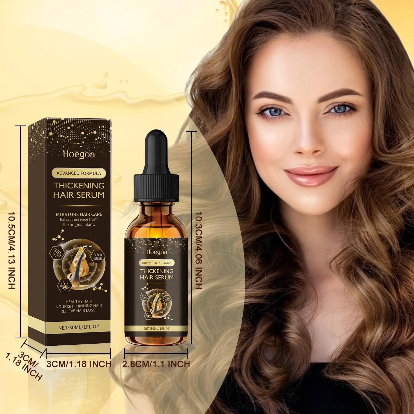 Сироватка для росту волосся Ledeak, 30 мл, фото №7