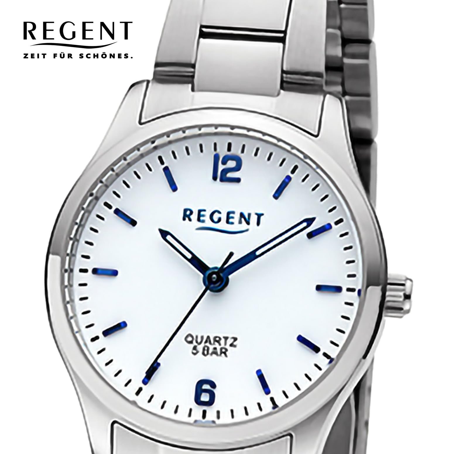 Часы REGENT Женские Сталь Диаметр 27 мм Серебряный, фото №2 Часы REGENT Женские Сталь Диаметр 27 мм Серебряный, фото №2