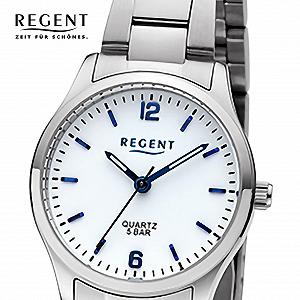Часы REGENT Женские Сталь Диаметр 27 мм Серебряный synthetic.ua - Фото 1