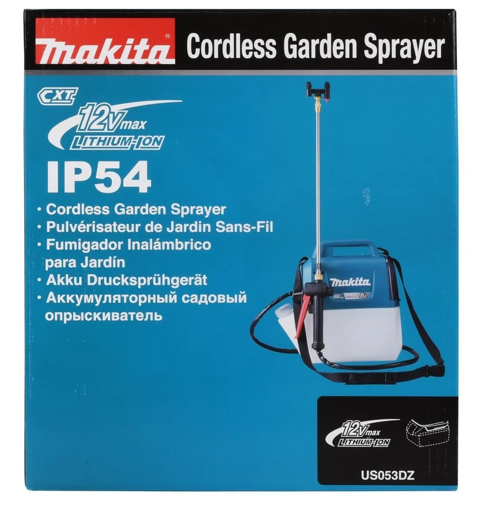 Акумуляторний обприскувач під тиском Makita US053DZ 12 В Макс. 5.0 л Бензиновий, фото №13