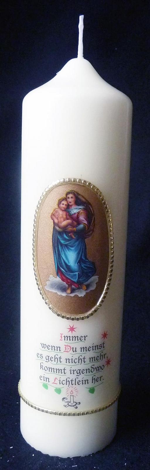 Свічка Lady з написом, фото №2