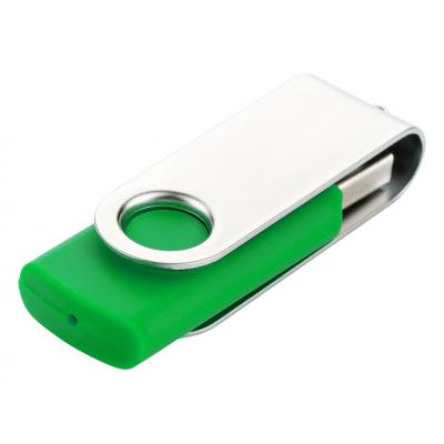 USB флеш-накопитель Exceleram 16gb P1 Series Silver/Green USB 2.0 EXP1U2SIGR16, фото №6
