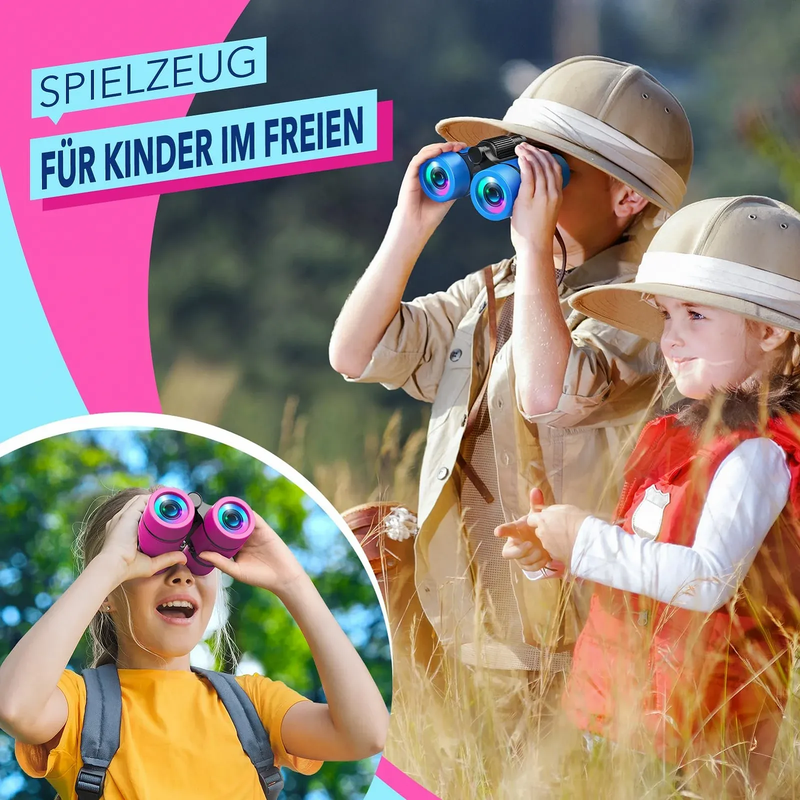 Дитячий бінокль HappyKidsClub 4 x 30, фото №3