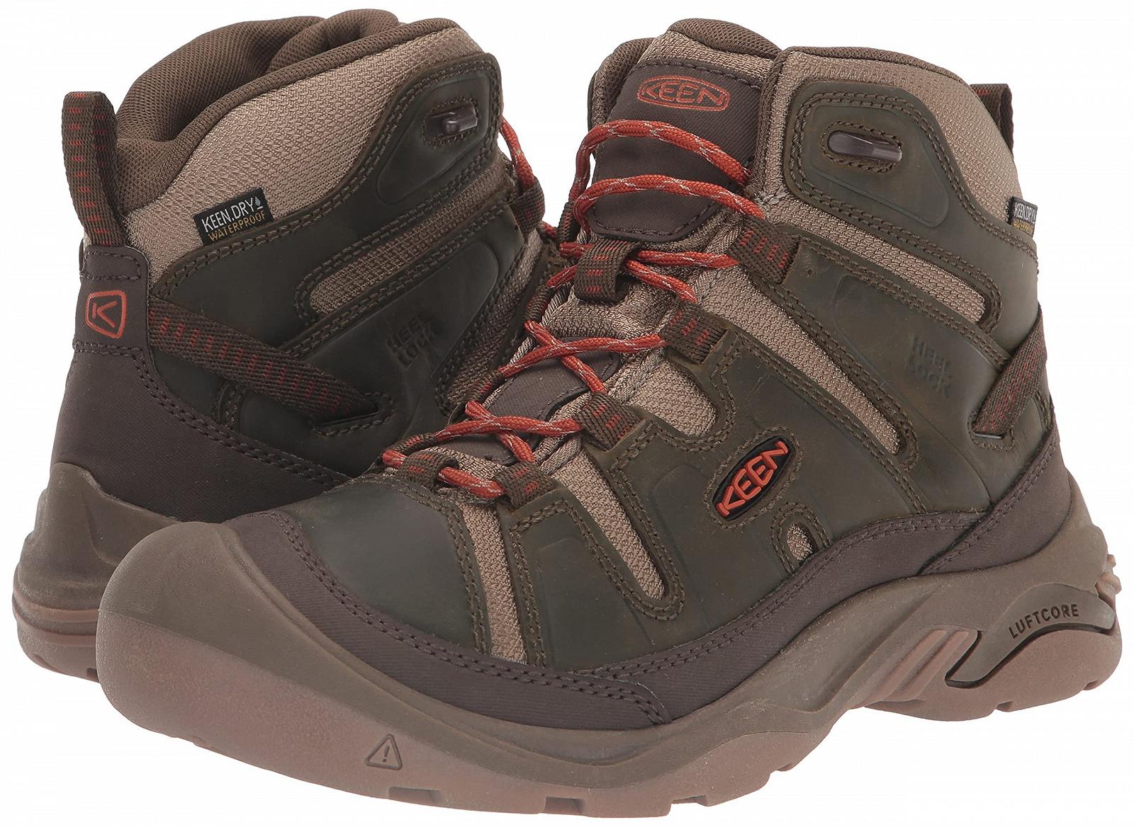 Чоловічі черевики KEEN Circadia Mid Waterproof для хайкінгу, фото №7