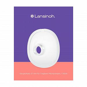 Насадка Lansinoh 27 мм - Запасная часть для портативного молокоотсоса Lansinoh и двойного молокоотсоса Lansinoh - Фото 1