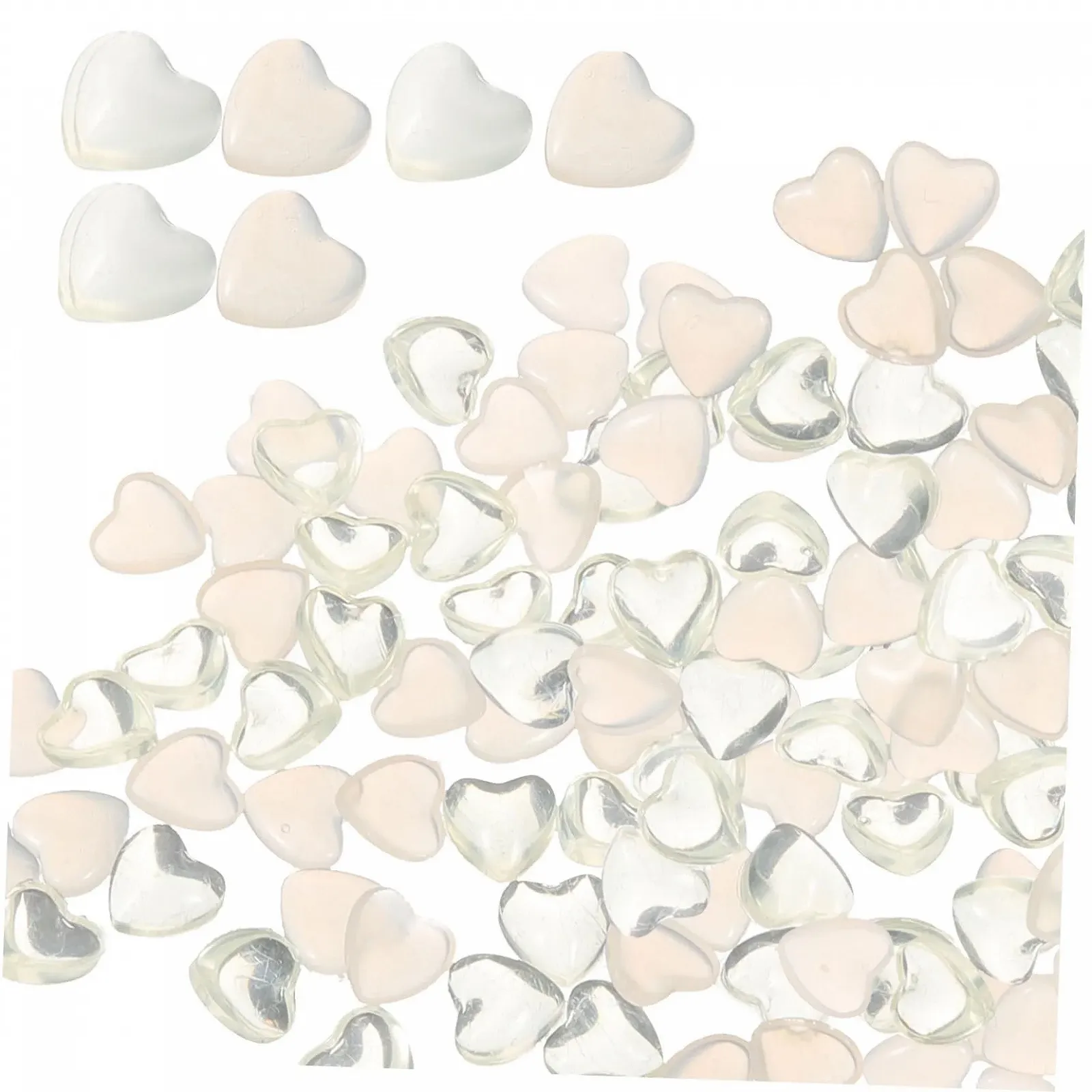 Стрази Серце Healvian Форма серця 100 шт, фото №1