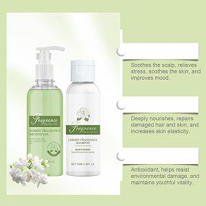 Набір гель для душу та шампунь Jasmine Jasmine Fragrance Зволожуючий 4 шт. synthetic.ua - Фото 1