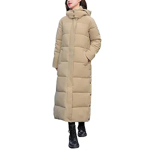 Пальто Petalum Женское Длинное С Капюшоном Зимнее - Фото 1