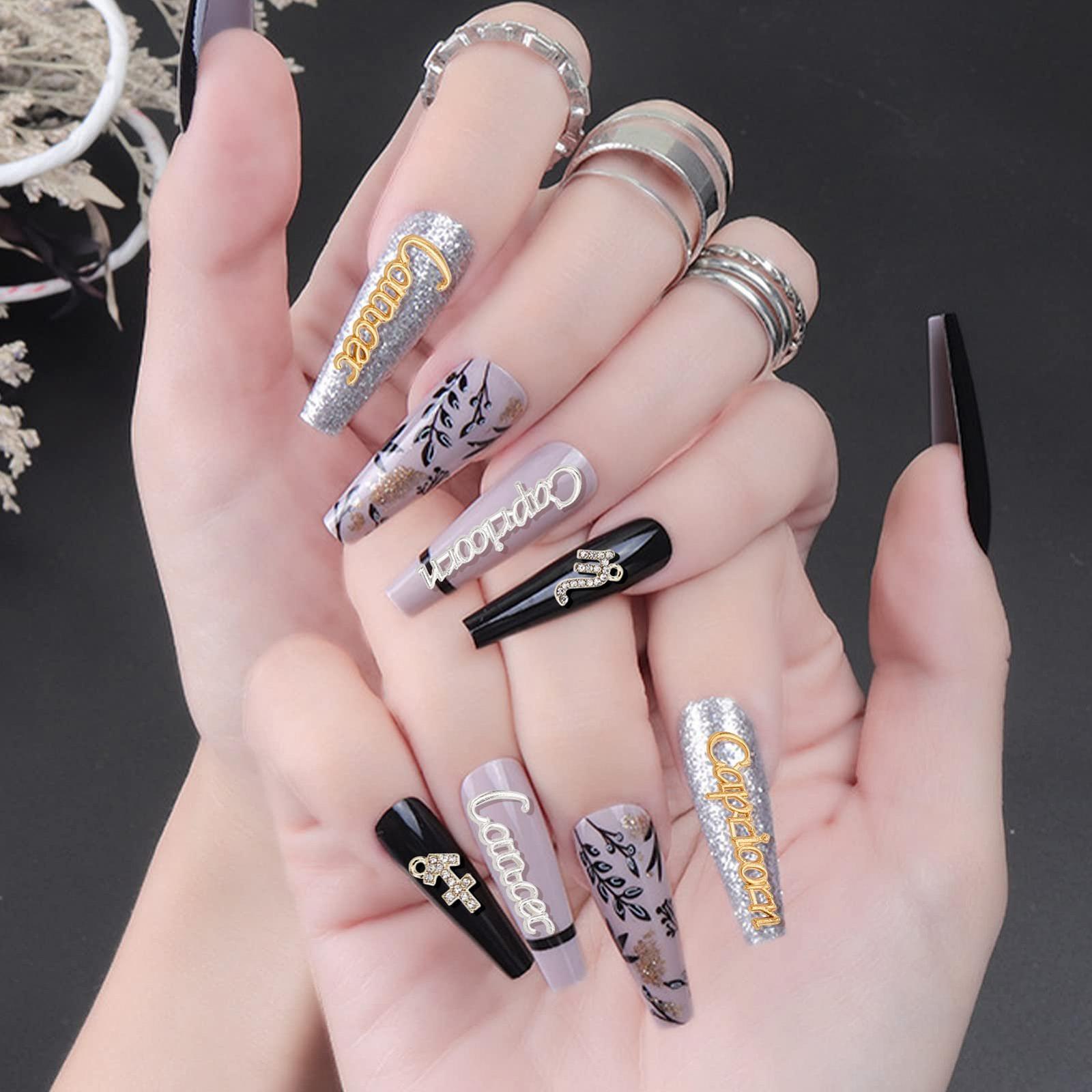 Стразы для ногтей NICENEEDED Набор 108 шт, Золото и Серебро Созвездия, 3D Ювелирные украшения для ногтей, фото №6 Стразы для ногтей NICENEEDED Набор 108 шт, Золото и Серебро Созвездия, 3D Ювелирные украшения для ногтей, фото №6