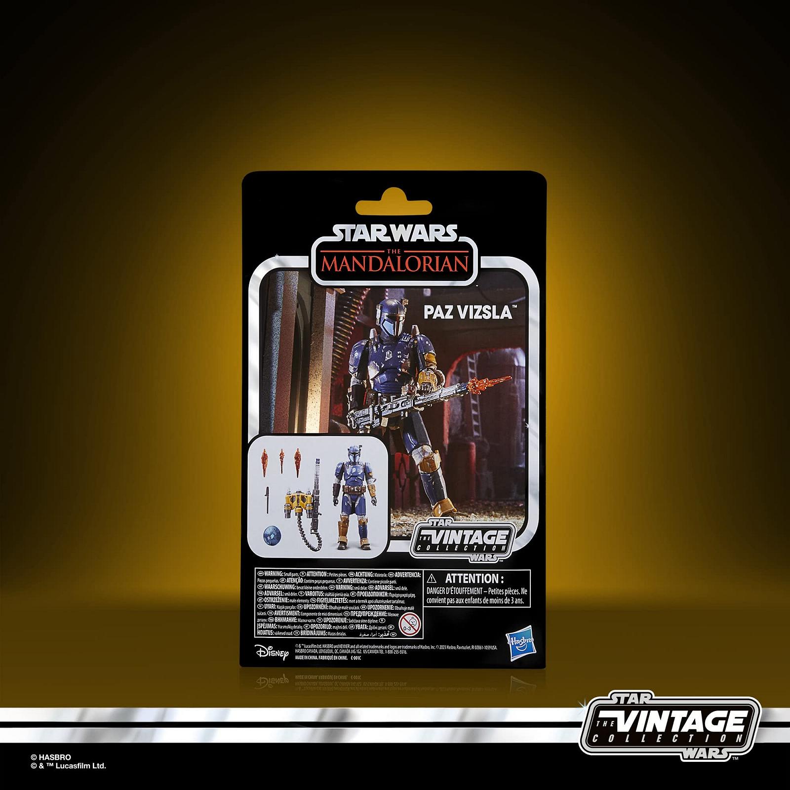 Фигурка Star Wars The Vintage Collection Paz Vizsla 9,5 см, фото №3