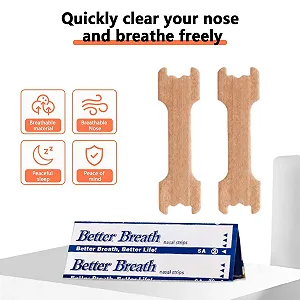 Смужки на ніс проти хропіння, пачка 50 шт. - Фото 1