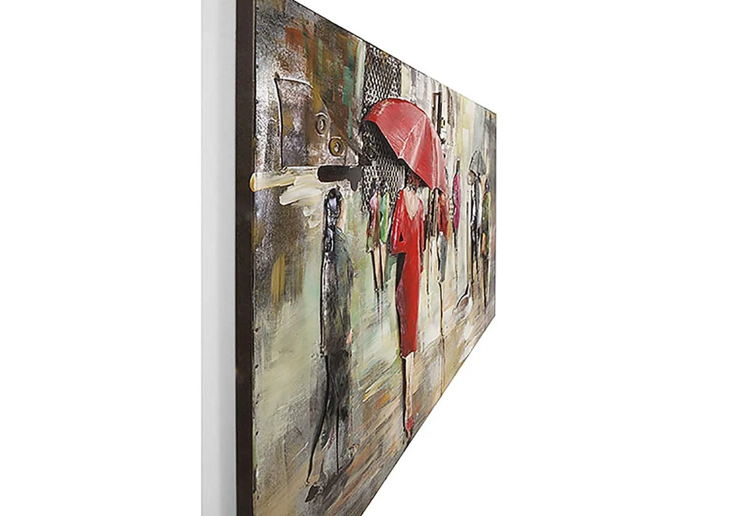 Металева картина Kobolo 3D Street Environment 108 x 72 см, фото №6