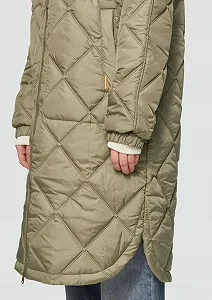 Пальто QS З капюшоном synthetic.ua - Фото 1