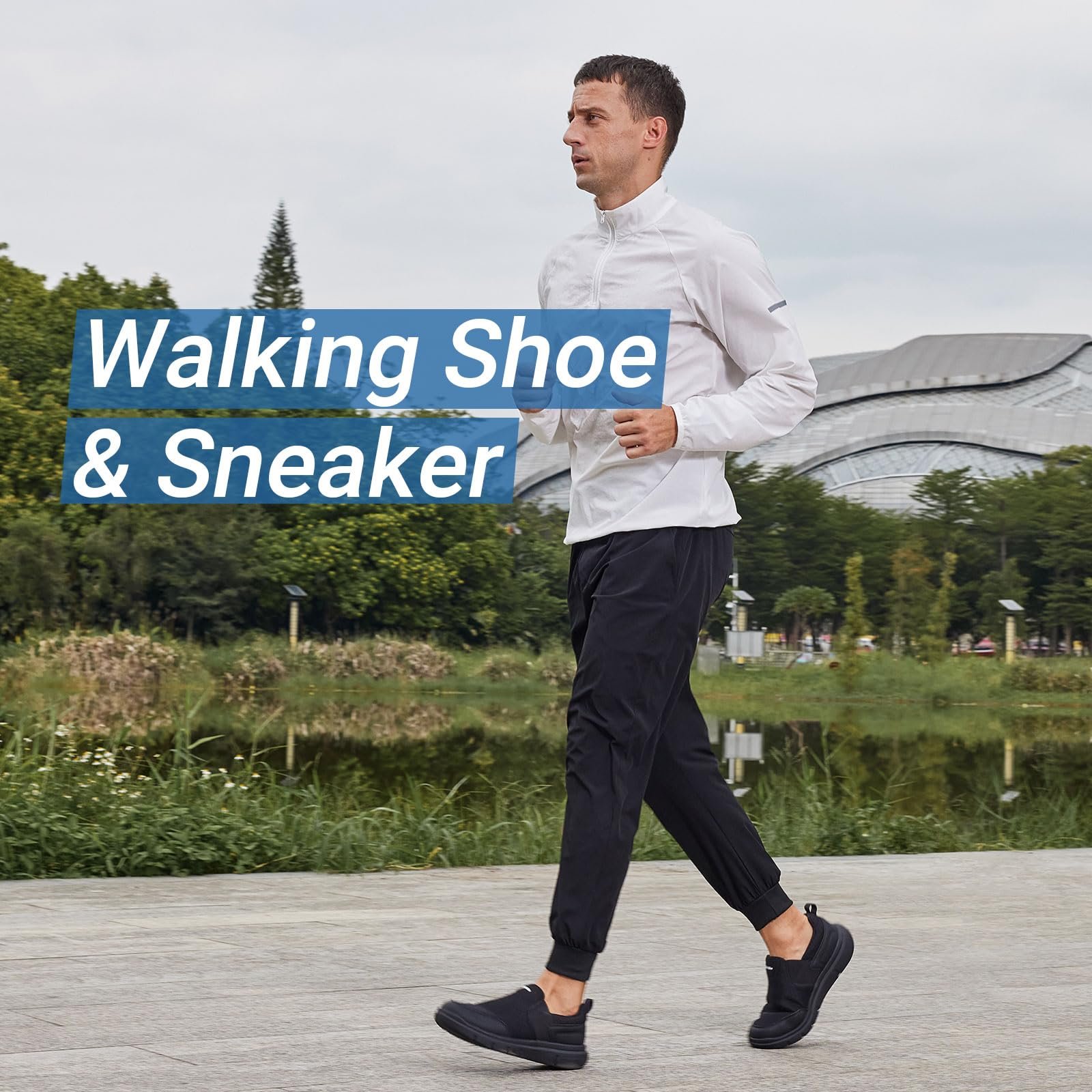 Кросівки FitVille Без шнурків Чоловічі Дуже широкі Нековзні Для ходьби Широкі, фото №6