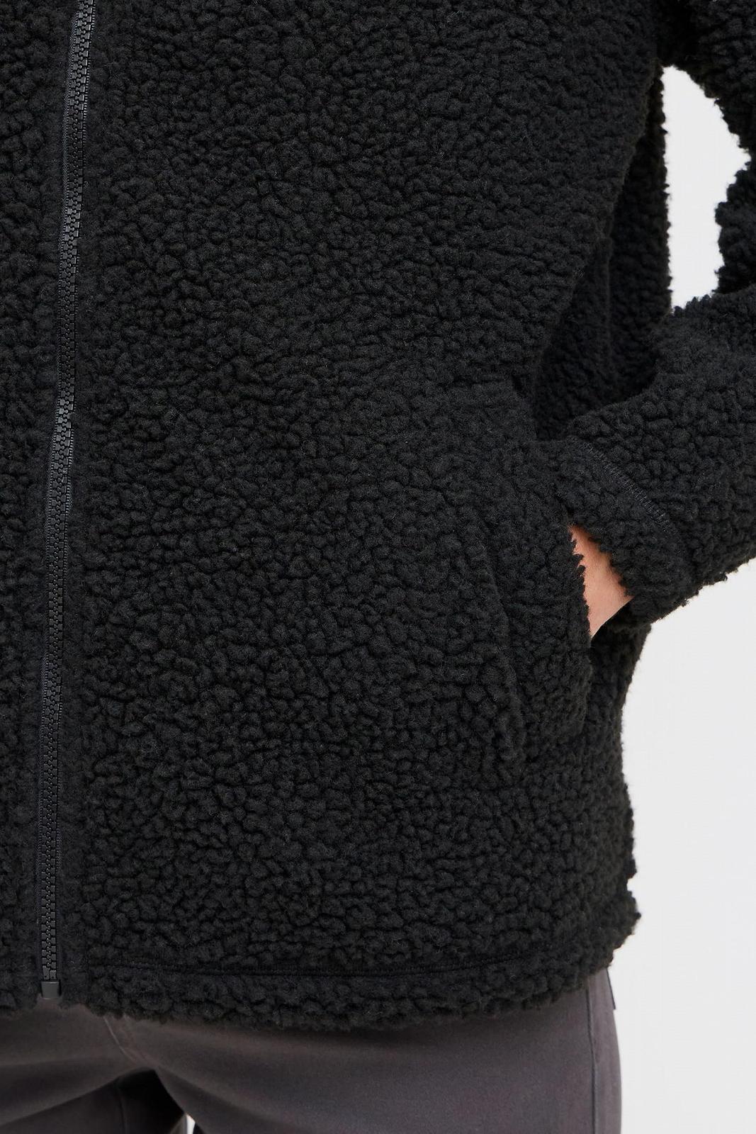 Куртка Teddy OXMO OXTovine Женская Переходная Куртка с Воротником-стойкой Карманами на Молнии Свободного Кроя, фото №6