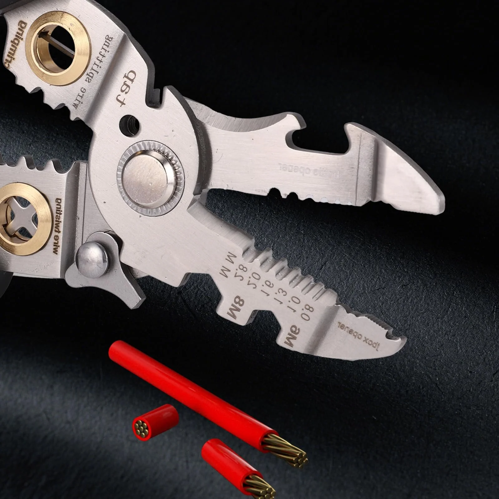 Стриппер 21-в-1 с функцией измерения тока 19 x 6 x 1.8 см, фото №7