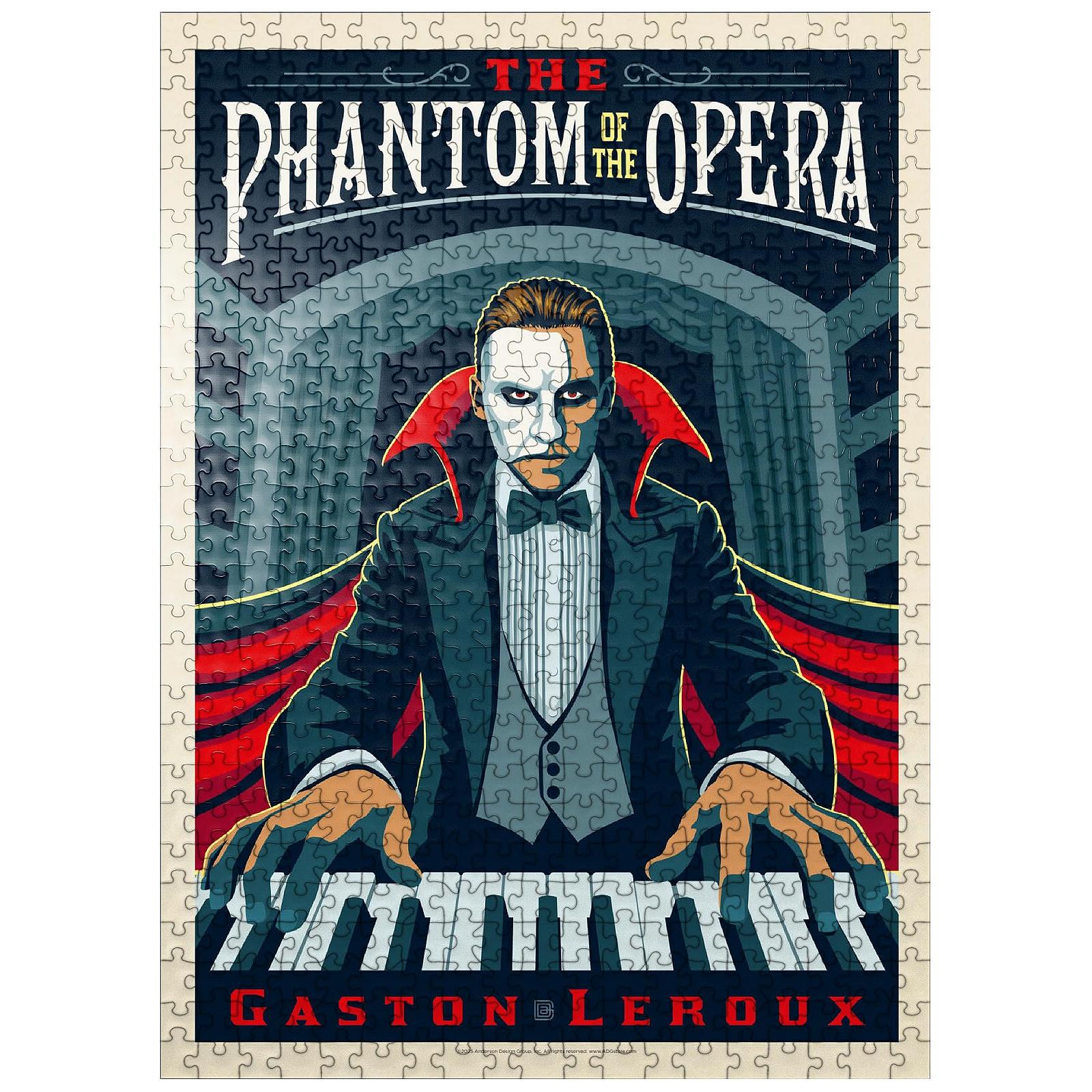 Пазл MyPuzzle The Phantom of the Opera Gaston Laroux Vintage Poster 500 деталей, фото №1