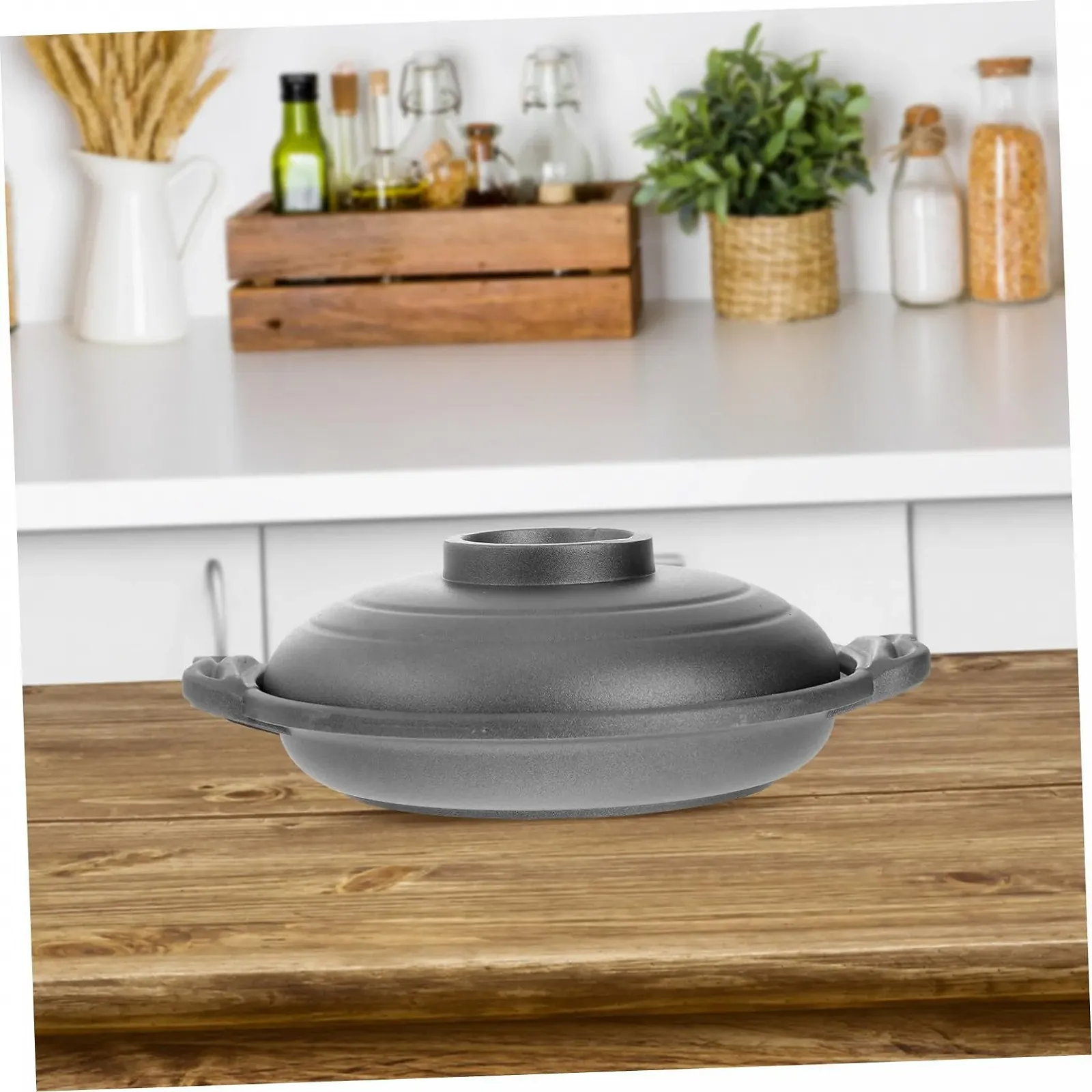 Кастрюля Toyvian керамическая с двойной ручкой антипригарная для газовой плиты, фото №9