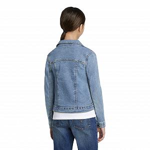 Джинсовая куртка Levi's Для девочек эластичная куртка дальнобойщика synthetic.ua - Фото 1