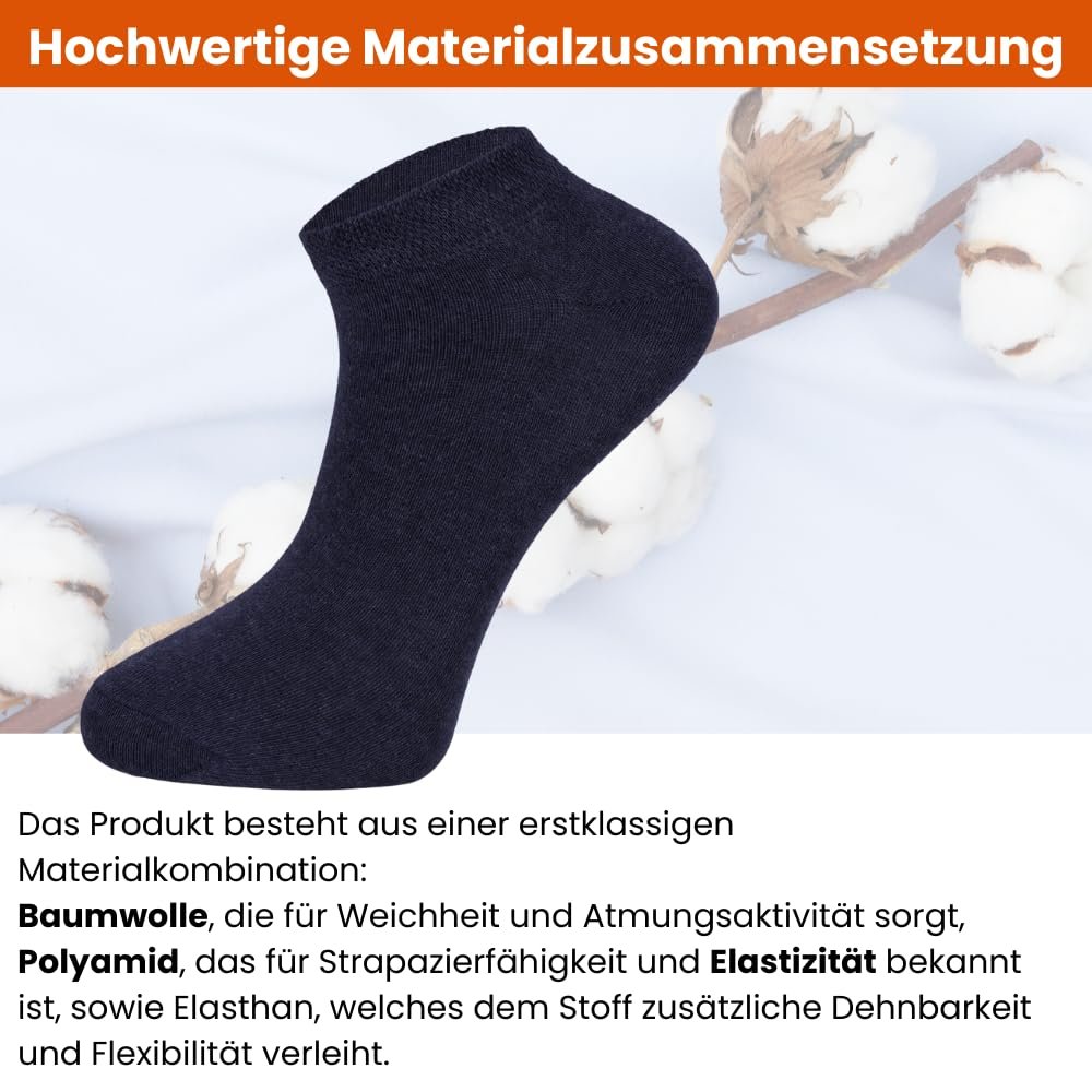 Шкарпетки Спортивні Бавовняні 10 пар, фото №2