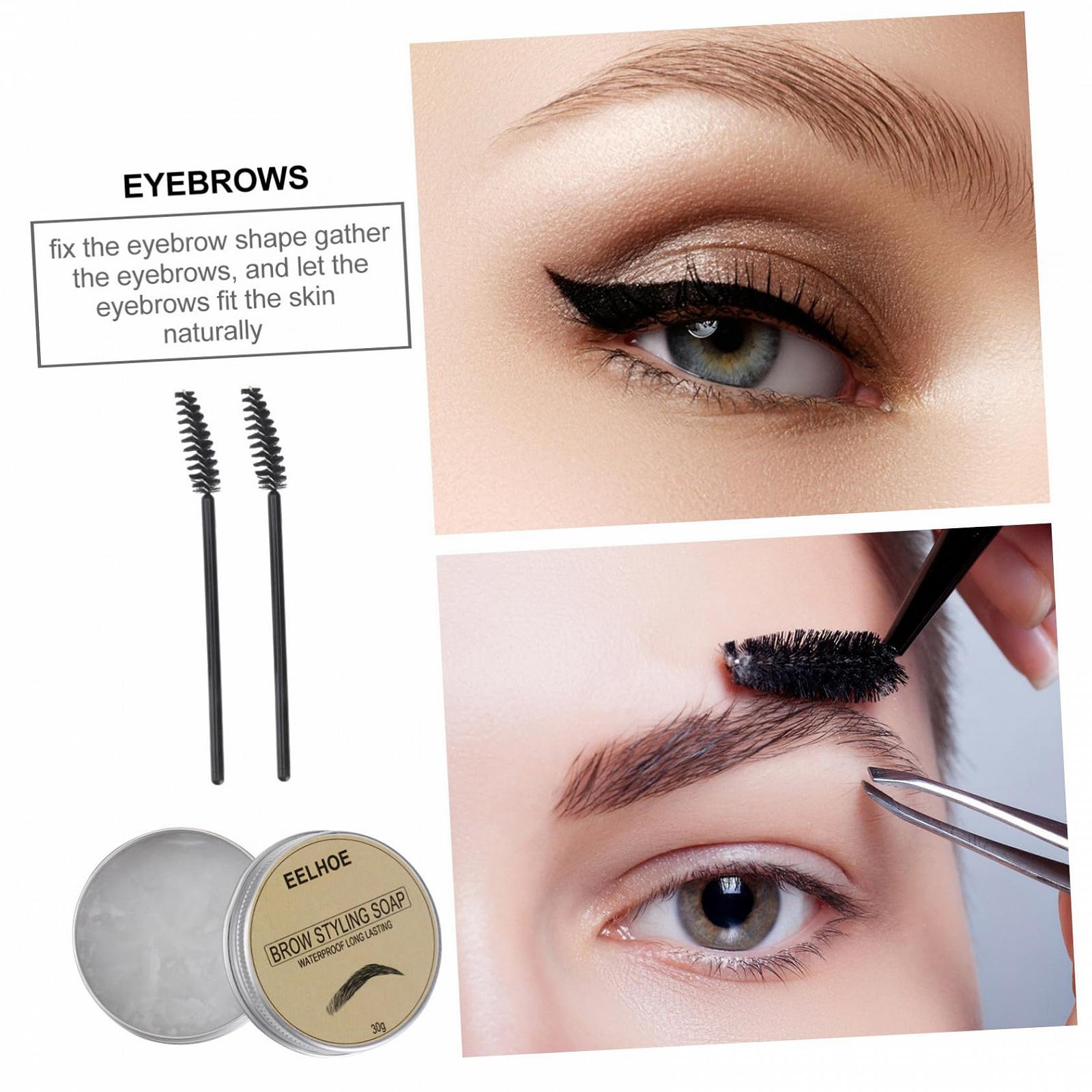 Гель HAPINARY Augenbrauen Styling Seife Augenbrauen Seife 2 набори, фото №5
