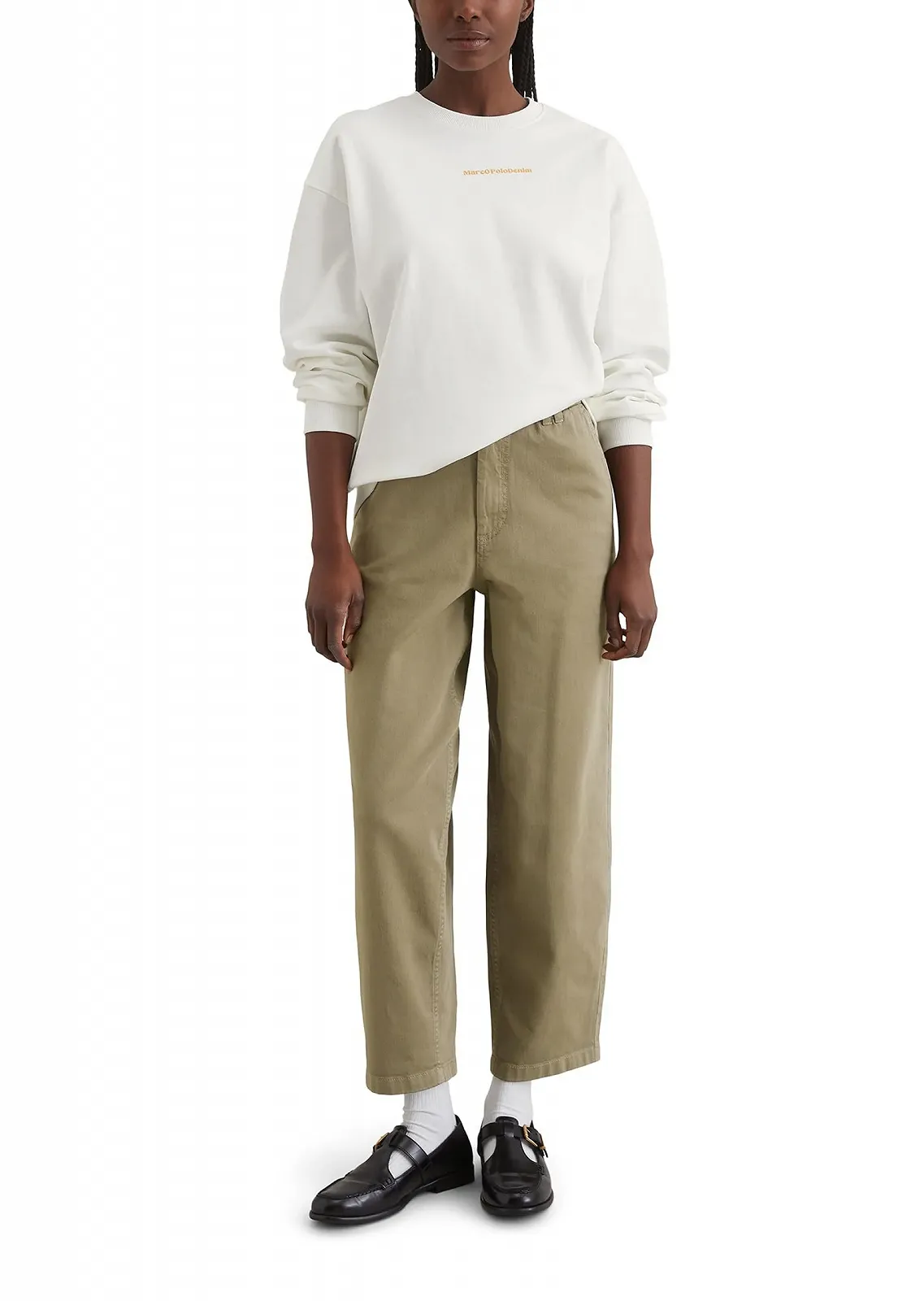 Женская толстовка оверсайз Marc O'Polo Denim с принтом на спине, фото №5