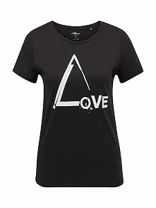 Футболка Mavi Love Printed Black - Фото 1