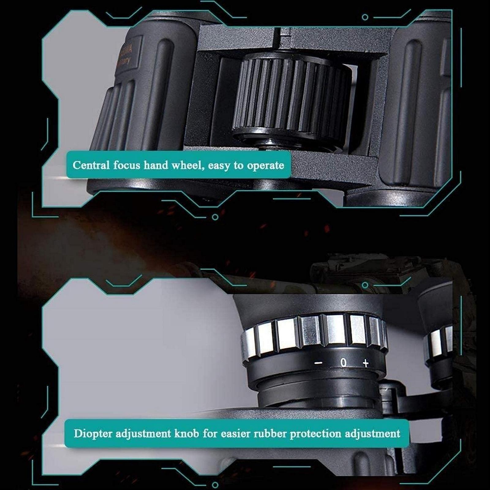 Бінокль Mini Telescope Adult 10x50 BAK4 чорний водонепроникний, фото №2