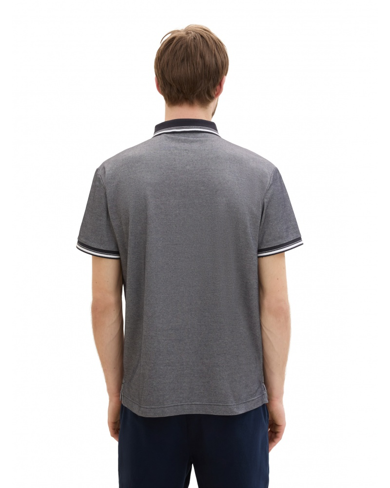 Поло Polo 1041795ХХ10668 Tom Tailor Темно-синій 2XL, фото №2