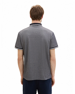 Поло Polo 1041795ХХ10668 Tom Tailor Темно-синій 2XL synthetic.ua - Фото 1