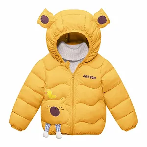 Зимняя пуховая куртка для мальчиков, утепленное пальто для детей ясельного возраста, легкая, комфортная, дышащая верхняя одежда для холодной погоды - Фото 1