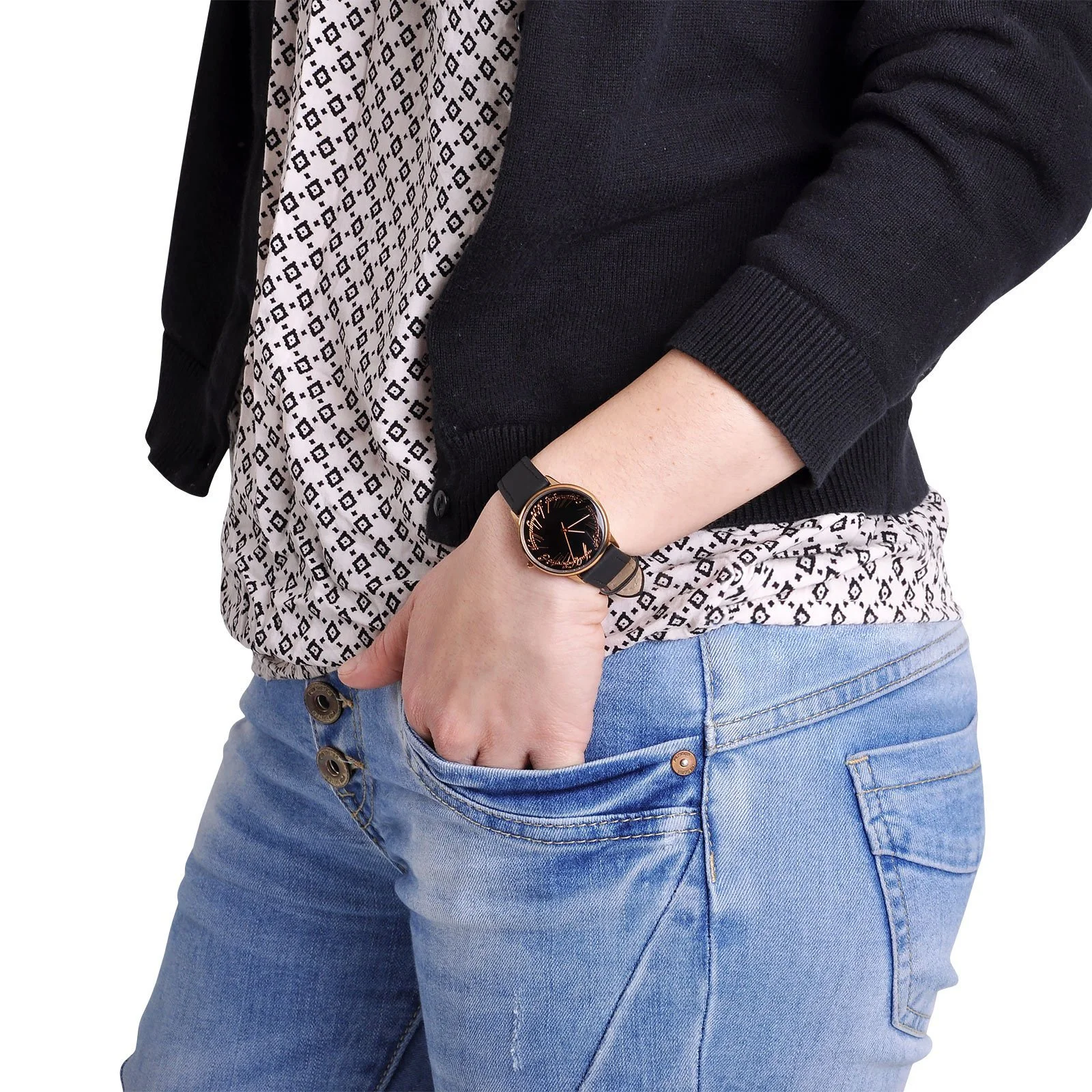 Годинник Elbenwald Володар Перснів з ельфійським написом Єдиного Персня, фото №7