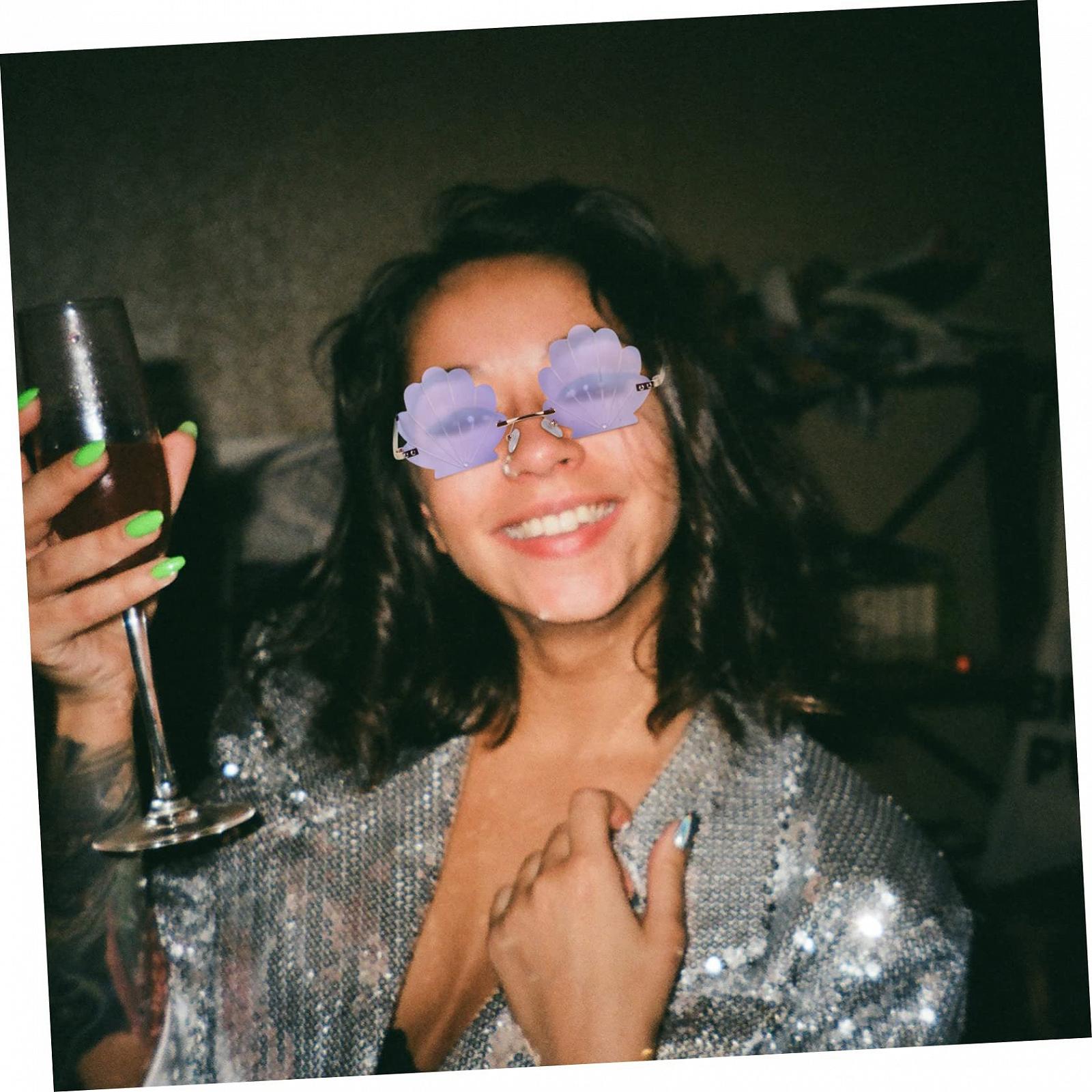 Сонцезахисні окуляри PACKOVE з мушлеподібним візерунком, фото №9