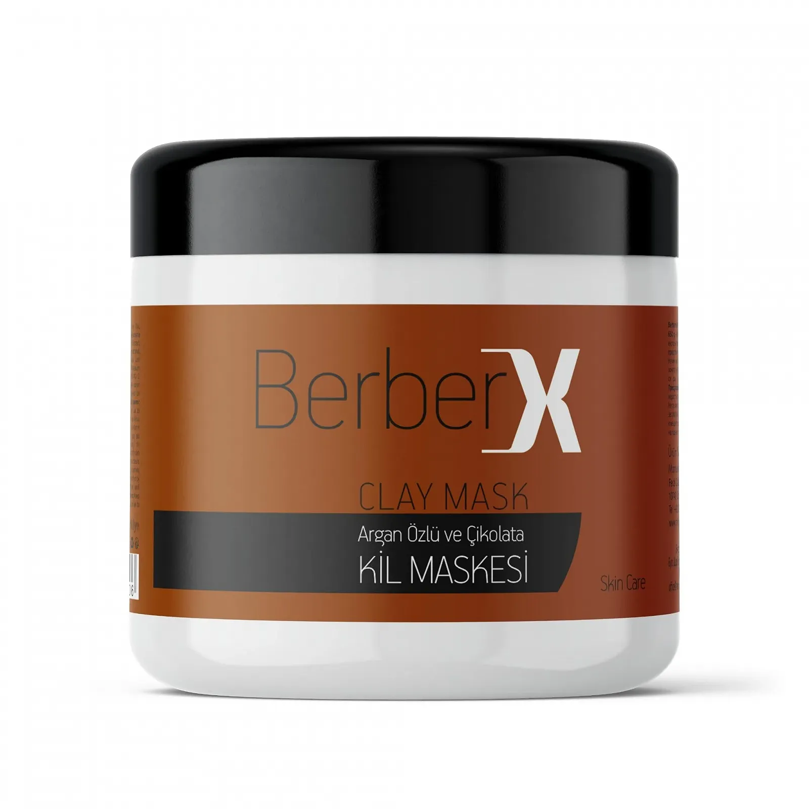 Маска для лица BERBERX Грязевая с экстрактами арганы и шоколада 650г, фото №1