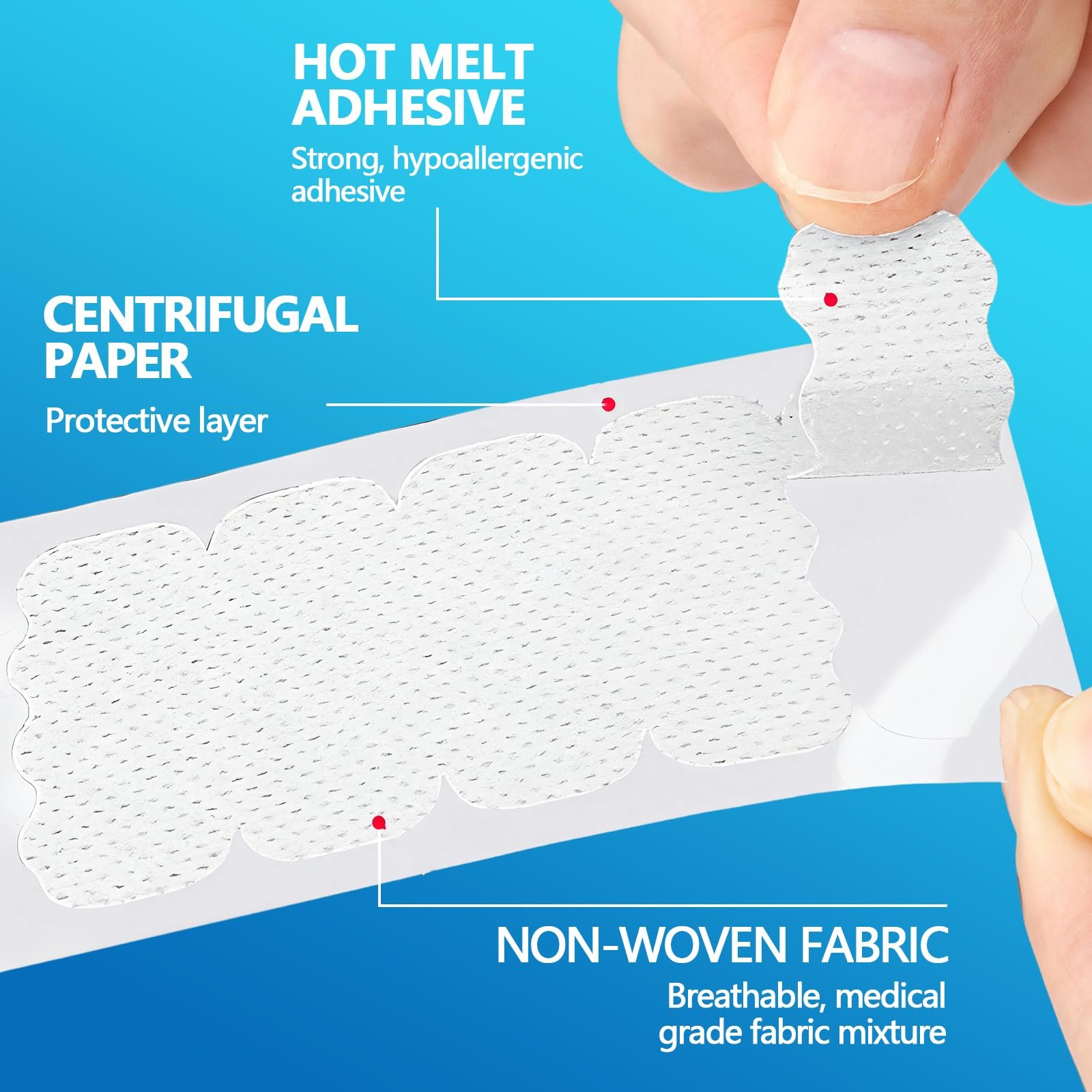 Пластыри от храпа Белые Wavy (250 шт. в упаковке), фото №6 Пластыри от храпа Белые Wavy (250 шт. в упаковке), фото №6