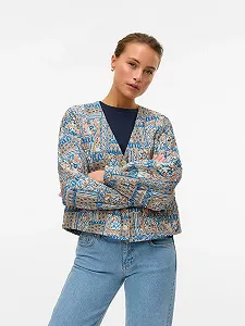 Жіноча Куртка VERO MODA Vmjane Lulu Ls Quilted Jacket WVN Ga стьобана synthetic.ua - Фото 1