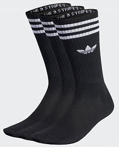 Шкарпетки Adidas HIGH CREW SOCK 3P Чорний  46-48 - Фото 1
