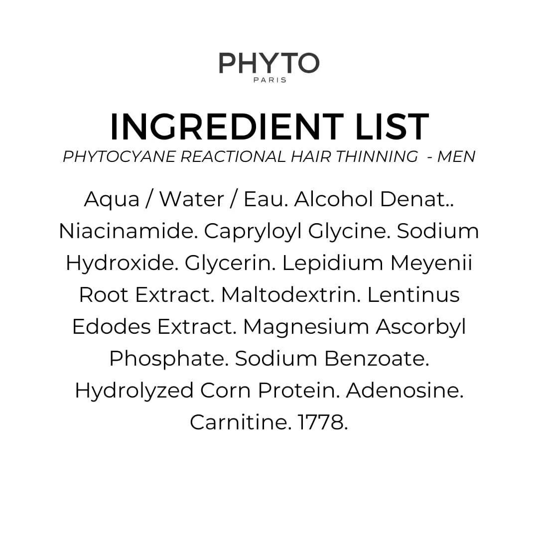 Засіб проти випадіння волосся для чоловіків Phyto Phytocyane 12 x 3.5 мл, фото №5