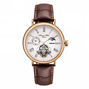 Мужские Автоматические Механические Часы Time100 Multifunction Moon Sun synthetic.ua - Фото 1