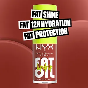 Блеск для губ Nyx Professional Makeup Увлажняющий, Intense Shine, Fat Oil Lip Drip, Splash of Cream, 1 шт synthetic.ua - Фото 1