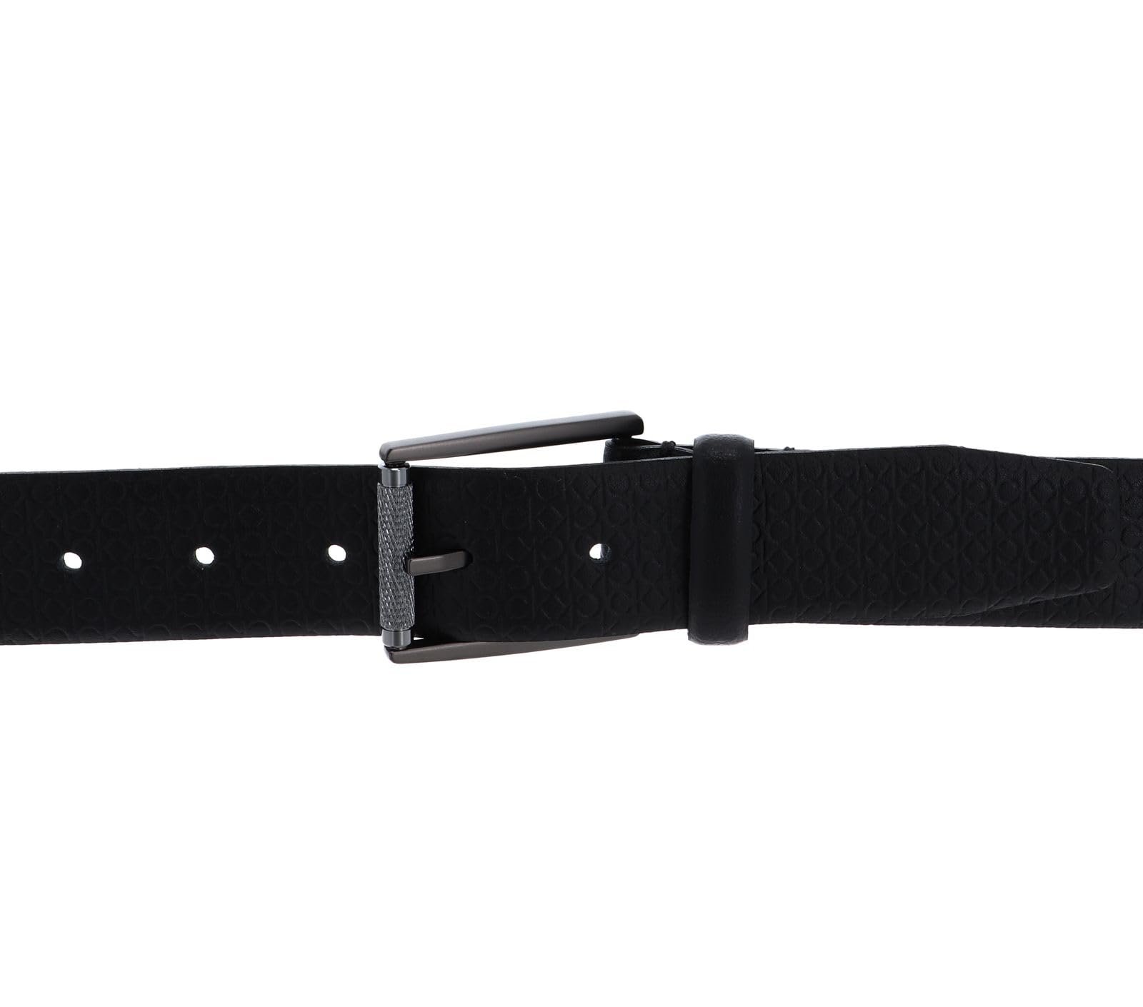 Ремень Calvin Klein Roller Buckle Nano Mono W90 Черный, черный, фото №2