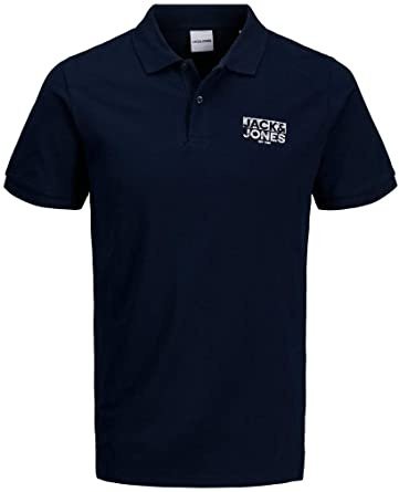 Поло JJHERO POLO SS CAT 12175087  Blazer Jack&Jones Темно-синій M, фото №1