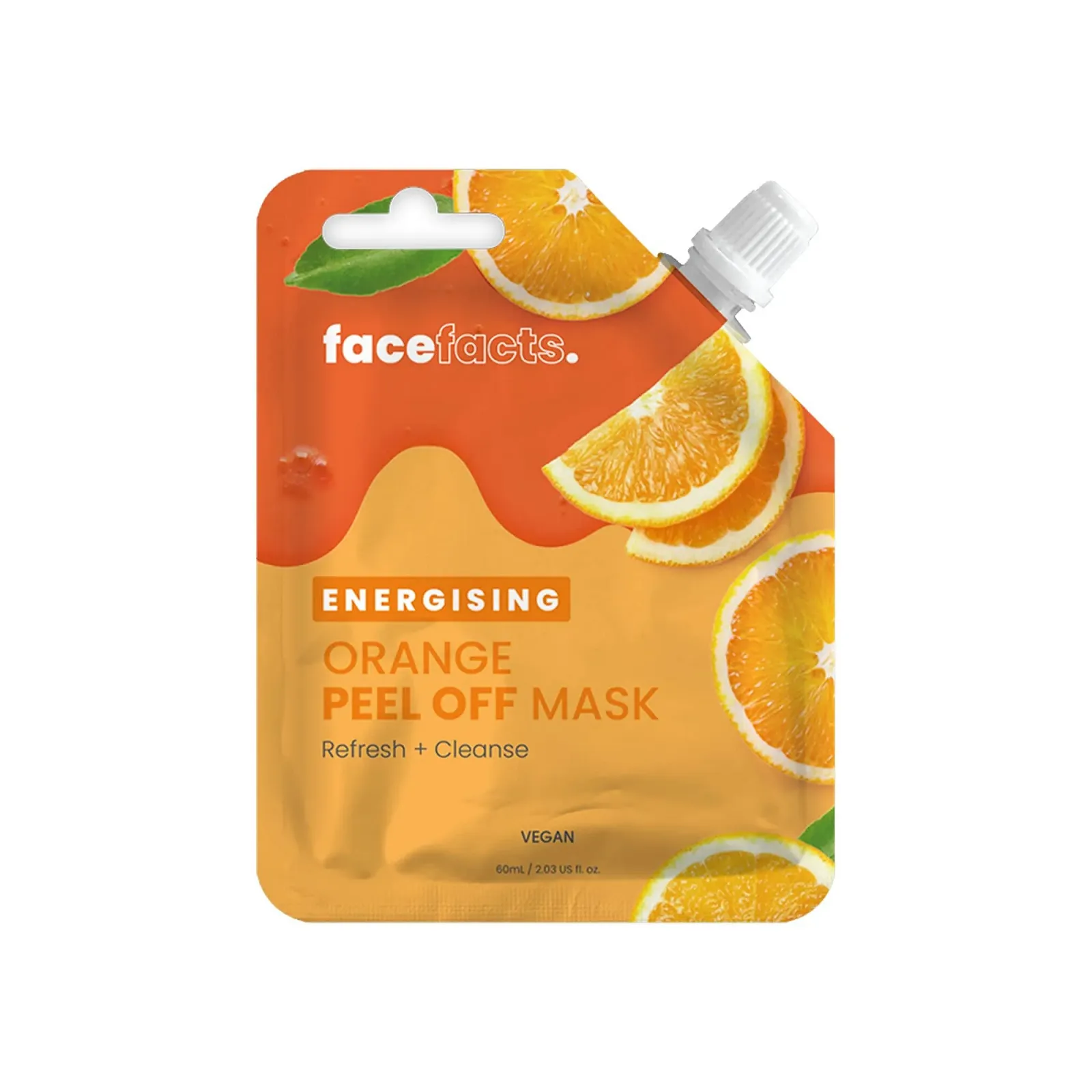 Маска для обличчя Face Facts Energizing Orange Citrus Peel Off 60 мл, фото №1